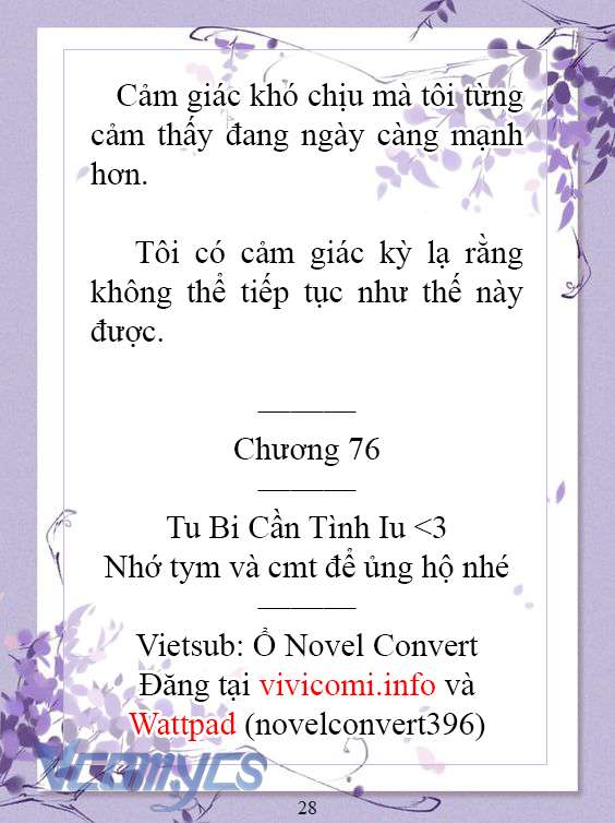 [Novel] Làm Ác Nữ Bộ Không Tốt Sao? Chap 76 - Next Chap 77