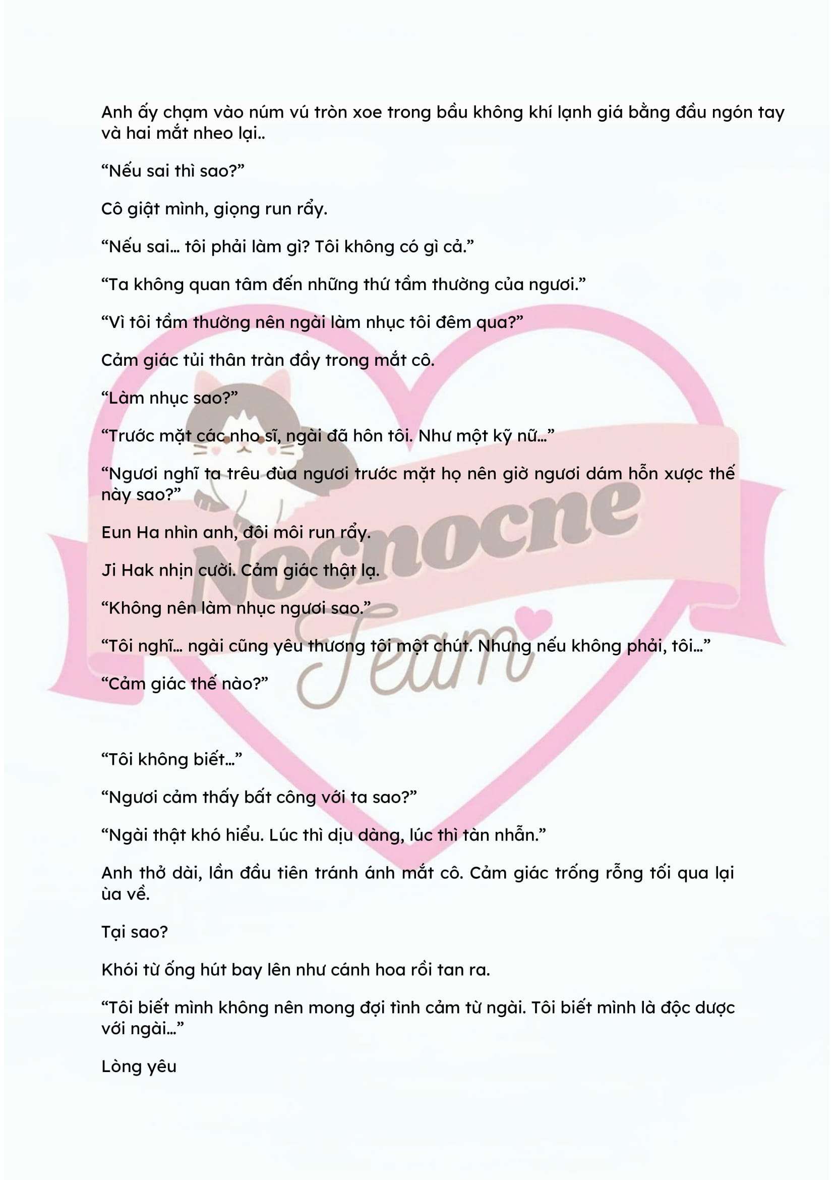 [FULL] [NOVEL] ĐÊM HỖN LOẠN Chap 58 - Next Chap 59