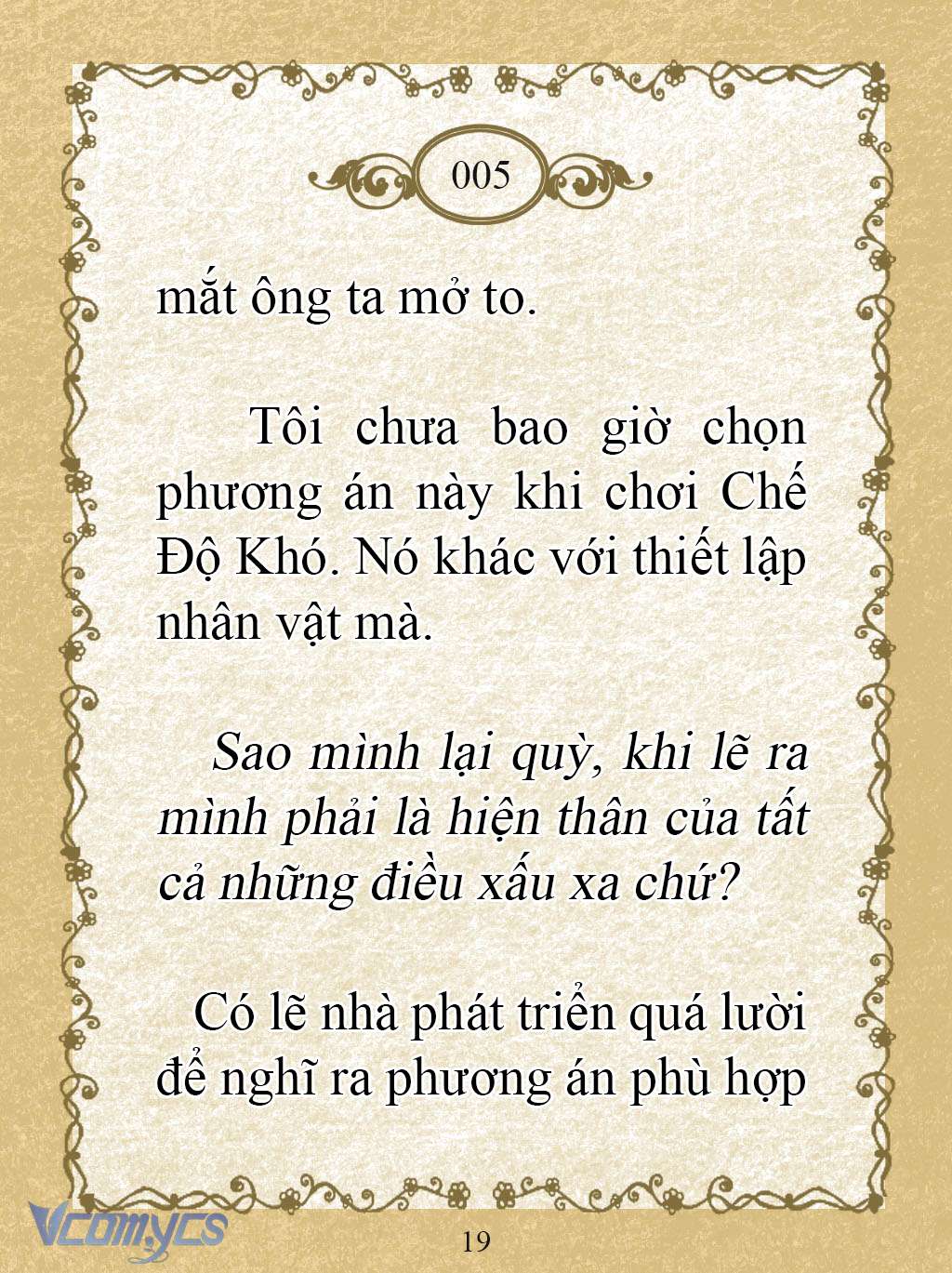 [Novel] Kẻ Phản Diện Được Định Phải Chết Chap 5 - Next Chap 6