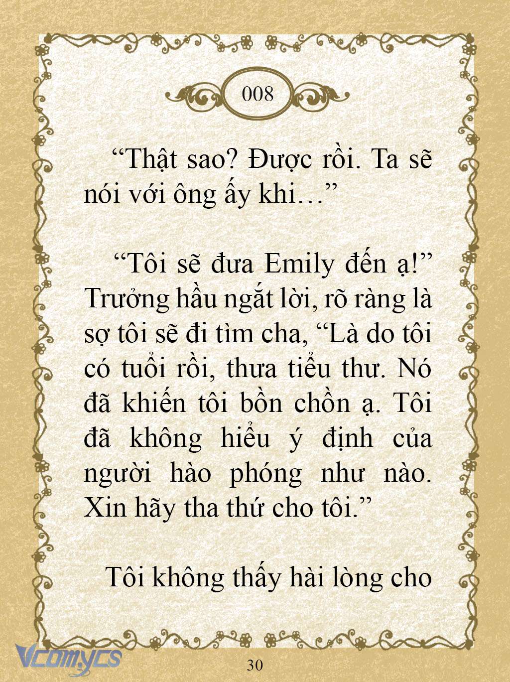 [Novel] Kẻ Phản Diện Được Định Phải Chết Chap 8 - Next Chap 9