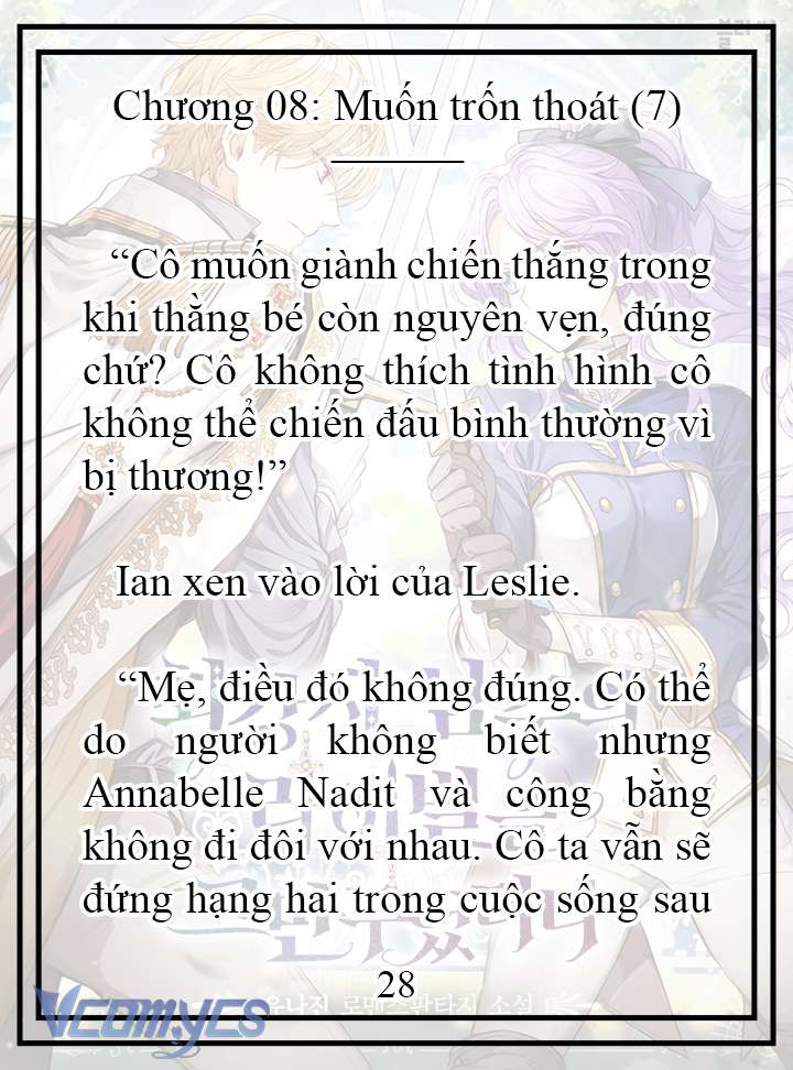 [Novel] Tôi Không Còn Là Đối Thủ Của Nam Chính Chap 8 - Trang 2