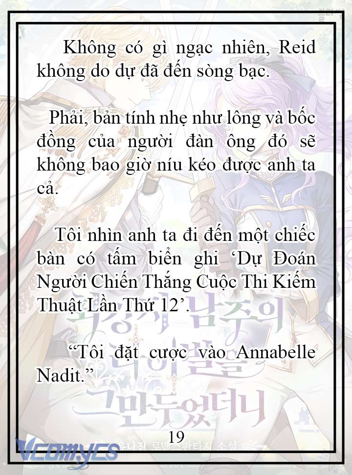 [Novel] Tôi Không Còn Là Đối Thủ Của Nam Chính Chap 18 - Trang 2
