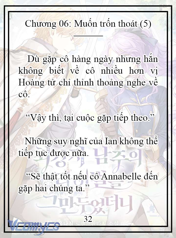 [Novel] Tôi Không Còn Là Đối Thủ Của Nam Chính Chap 6 - Trang 2