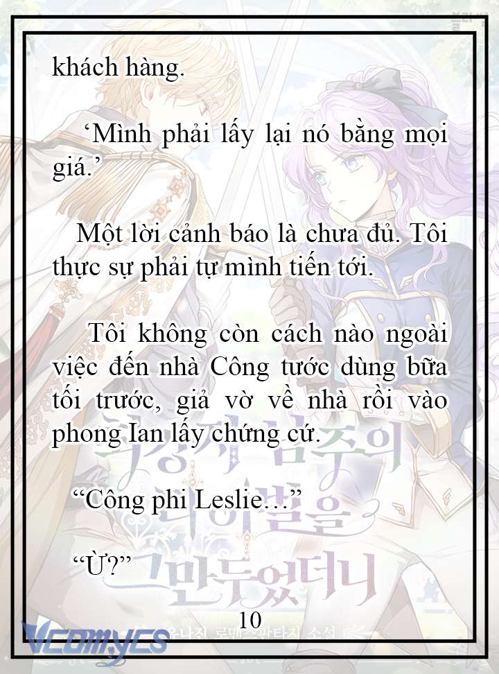 [Novel] Tôi Không Còn Là Đối Thủ Của Nam Chính Chap 15 - Trang 2