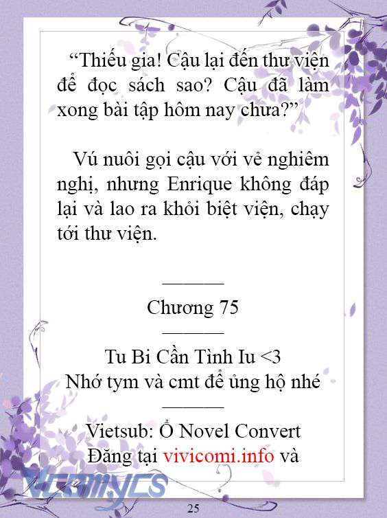 [Novel] Làm Ác Nữ Bộ Không Tốt Sao? Chap 75 - Next Chap 76