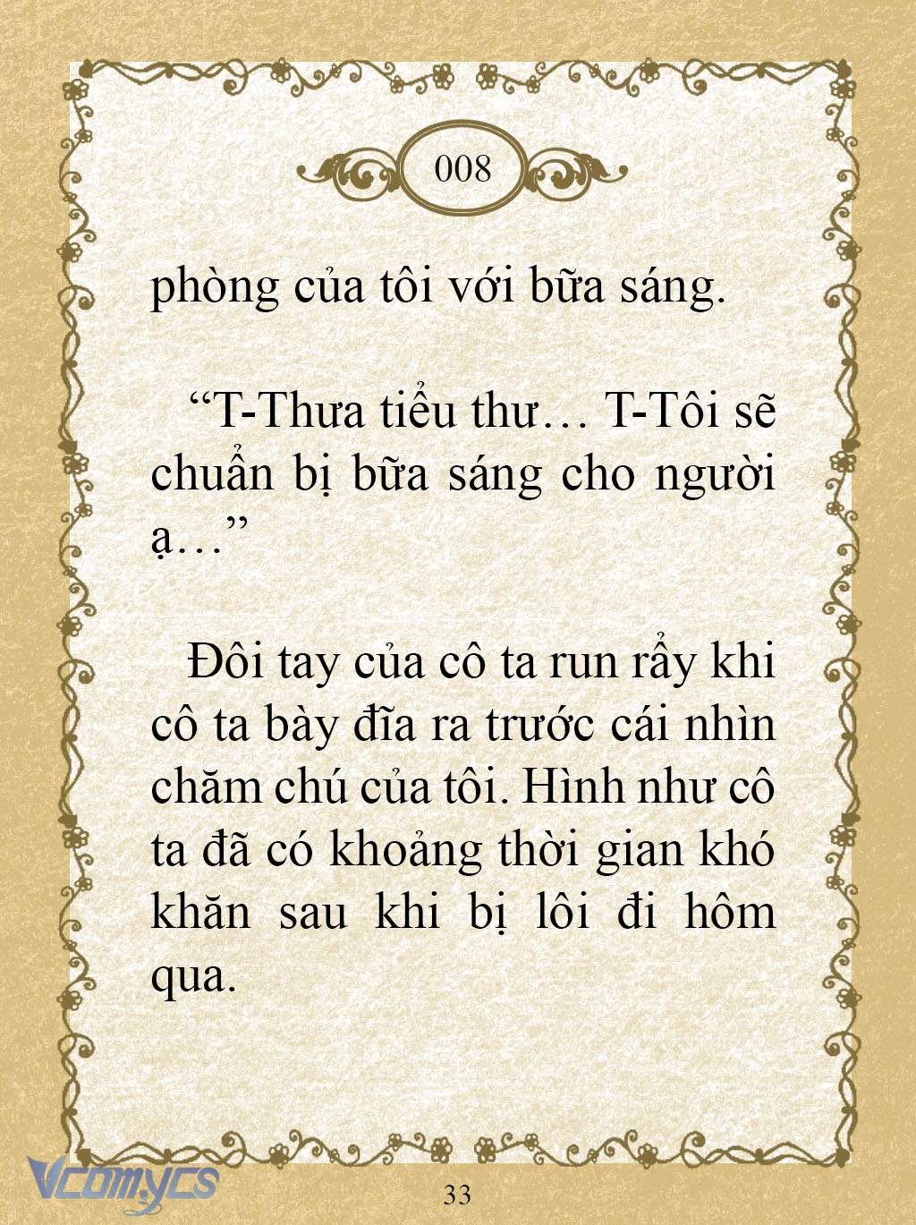 [Novel] Kẻ Phản Diện Được Định Phải Chết Chap 8 - Next Chap 9