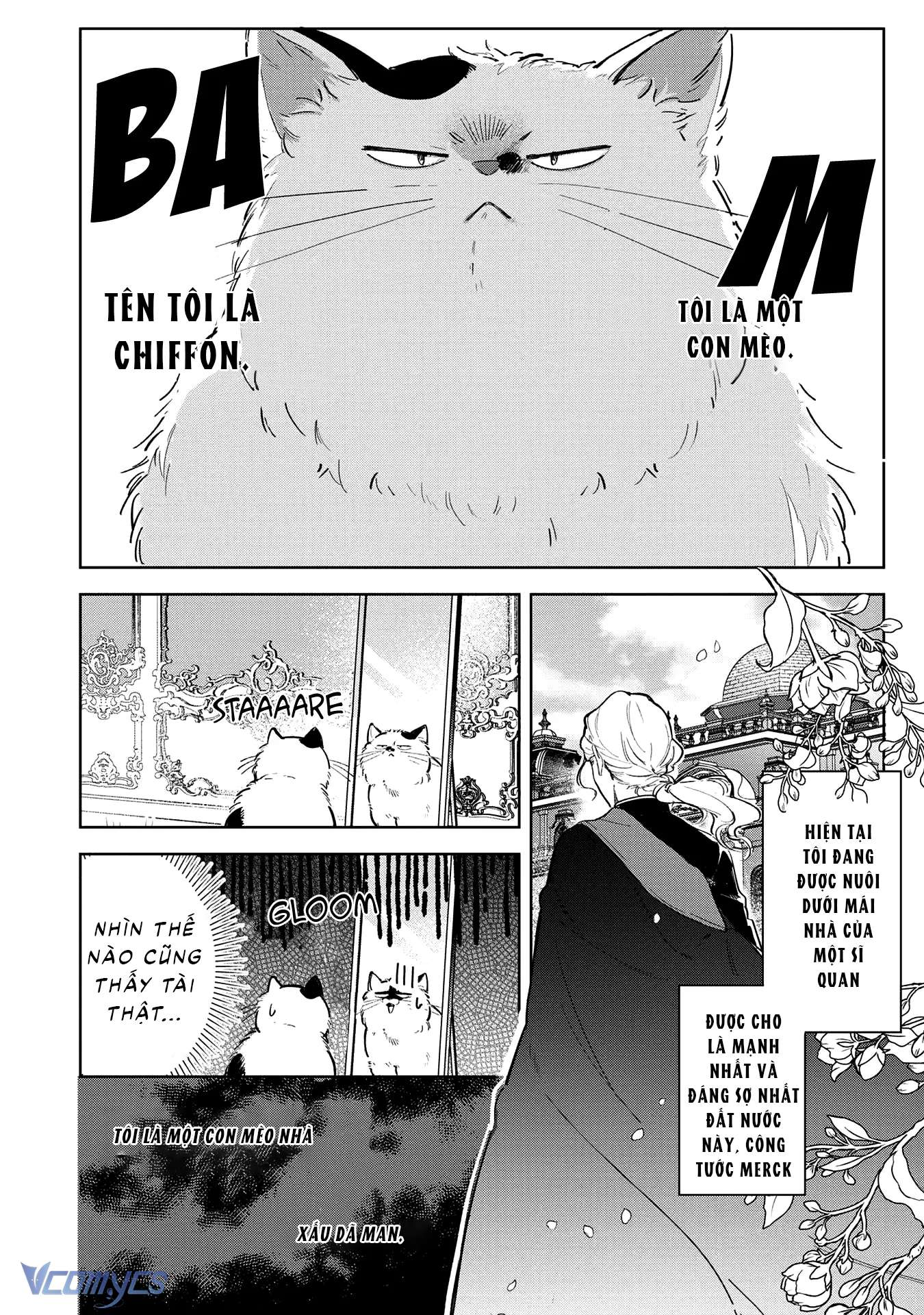 Nàng Tiểu Thư Bẽn Lẽn Bị Biến Thành Một Con Mèo Xấu Xí Nhưng Khi Bất Tỉnh Được Công Tước Sĩ Quan Mang Về Chap 1 - Next 