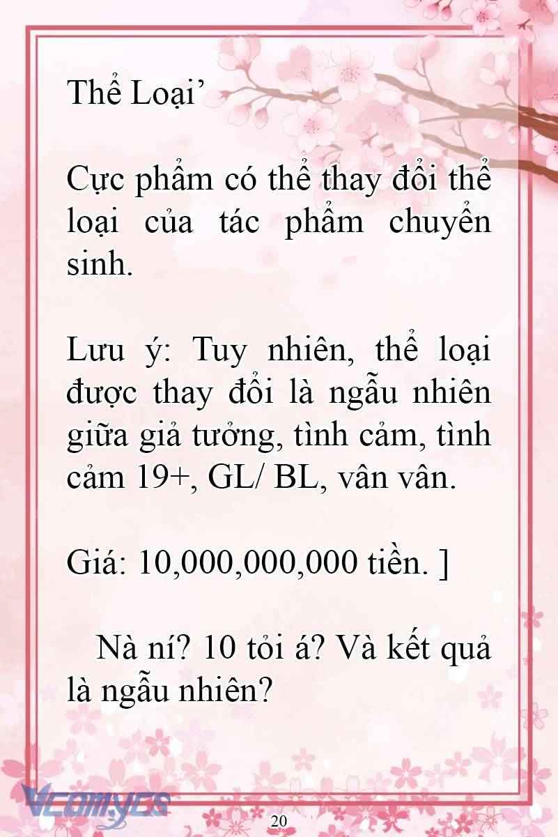 [Novel] Đặc Quyền Của Người Chuyển Sinh Chap 16 - Next Chap 17