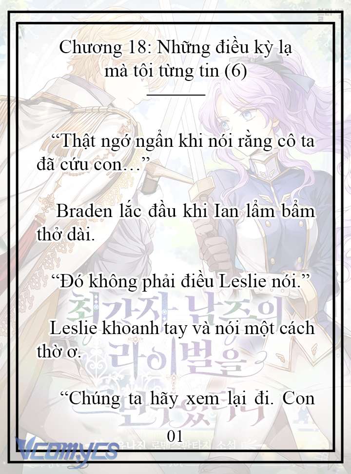 [Novel] Tôi Không Còn Là Đối Thủ Của Nam Chính Chap 18 - Trang 2
