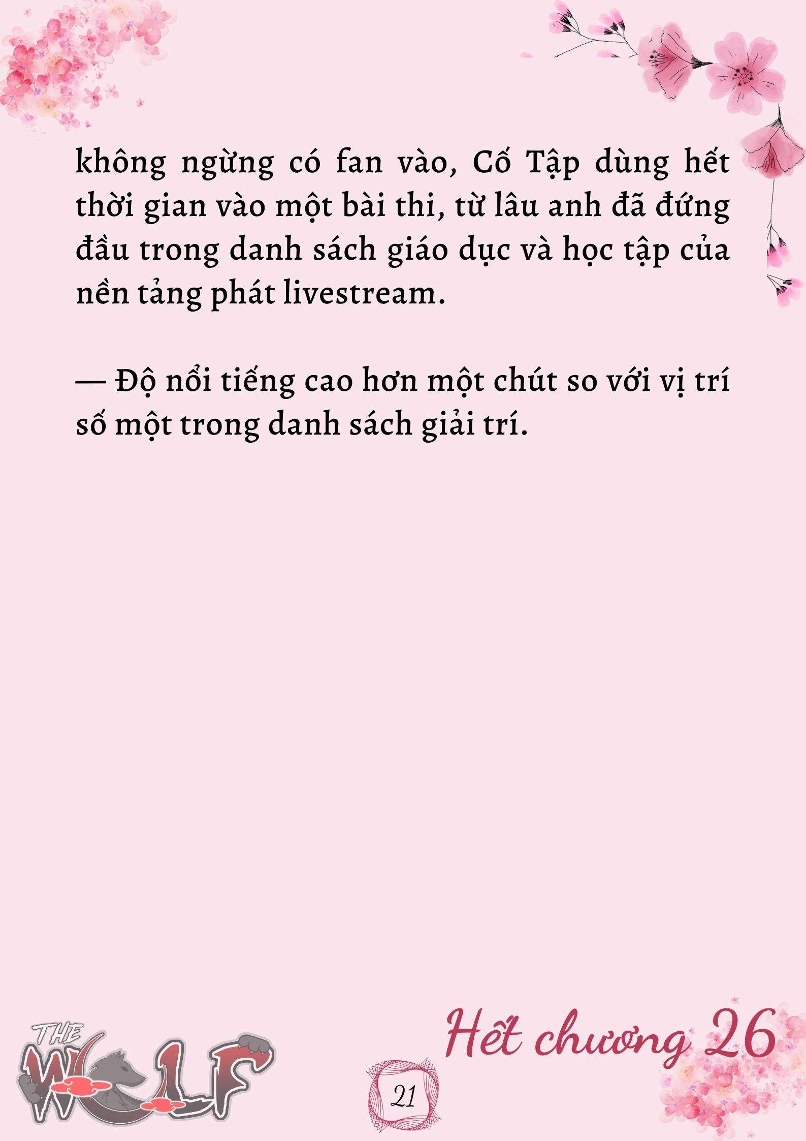 Xuyên Không Vào Nhóm Nhạc Nam 200 Người Chap 26 - Next Chap 27