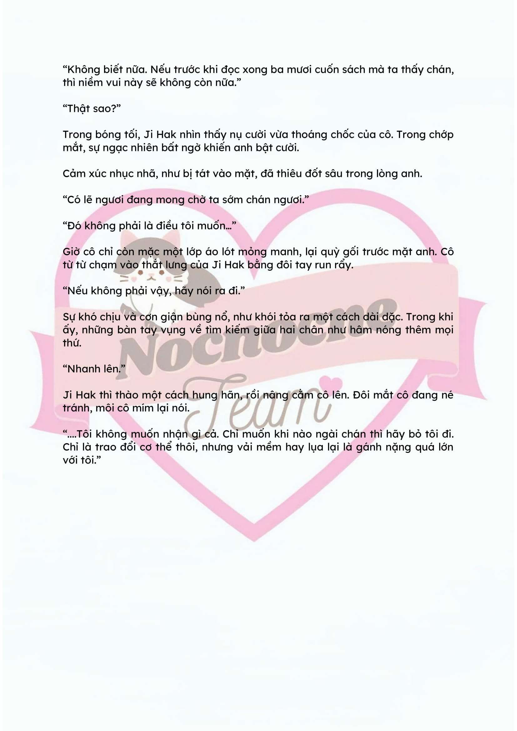 [FULL] [NOVEL] ĐÊM HỖN LOẠN Chap 37 - Next Chap 38