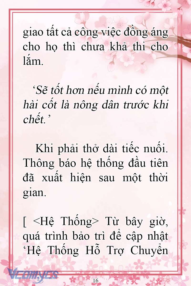 [Novel] Đặc Quyền Của Người Chuyển Sinh Chap 16 - Next Chap 17