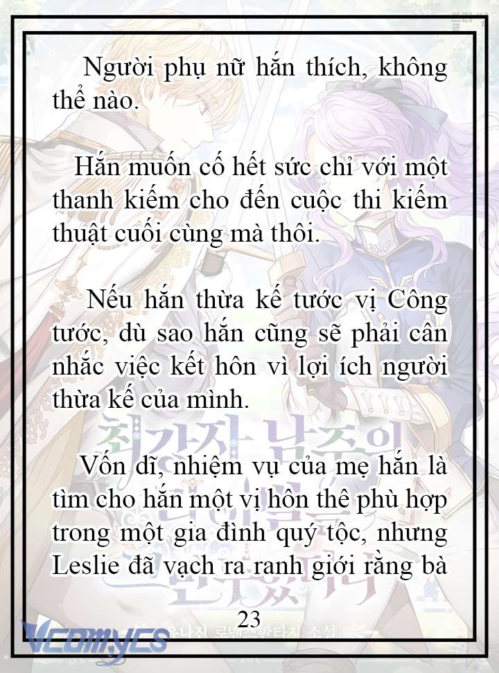 [Novel] Tôi Không Còn Là Đối Thủ Của Nam Chính Chap 15 - Trang 2