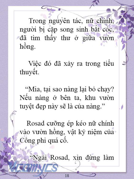 [Novel] Làm Ác Nữ Bộ Không Tốt Sao? Chap 5 - Next Chap 6