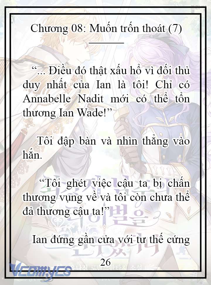 [Novel] Tôi Không Còn Là Đối Thủ Của Nam Chính Chap 8 - Trang 2
