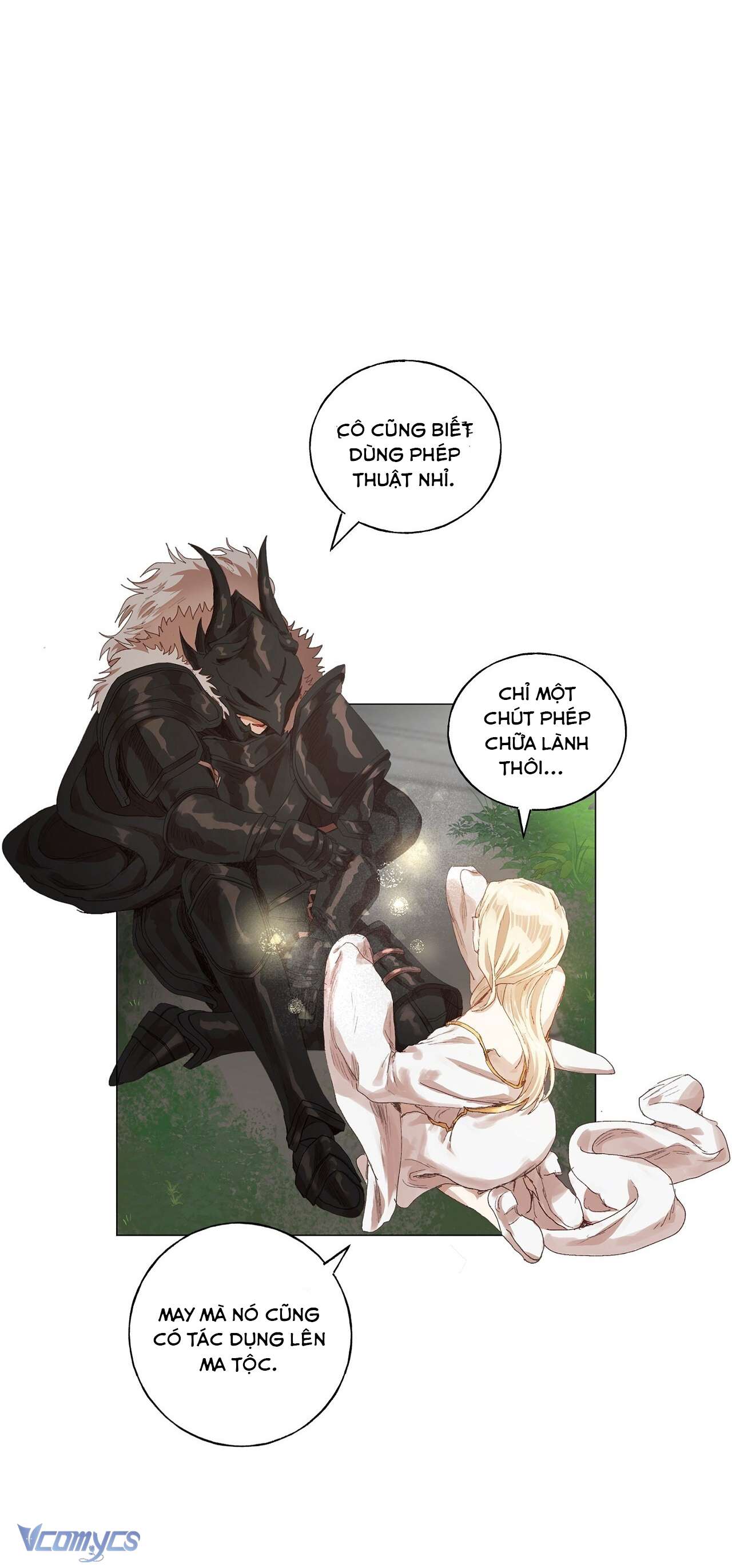 Cách một thánh nữ sa ngã sống cùng quỷ dữ Chap 19 - Next 