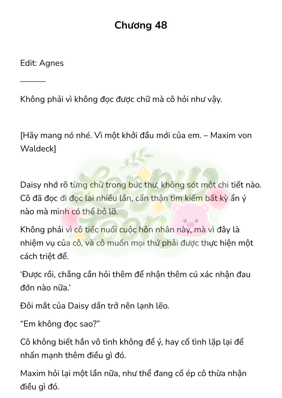 [Novel] Trận Chiến Ly Hôn! Chap 48 - Trang 2