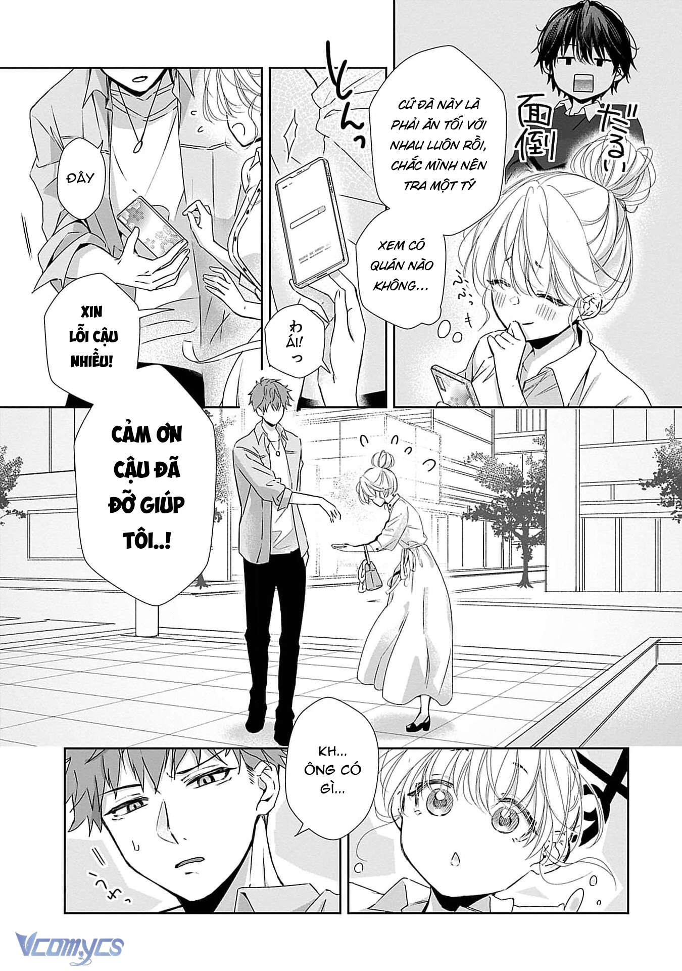 [18+]Bị Em Trai Nhà Bên Dụ Dỗ Rồi!!! Chap 8 - Trang 2