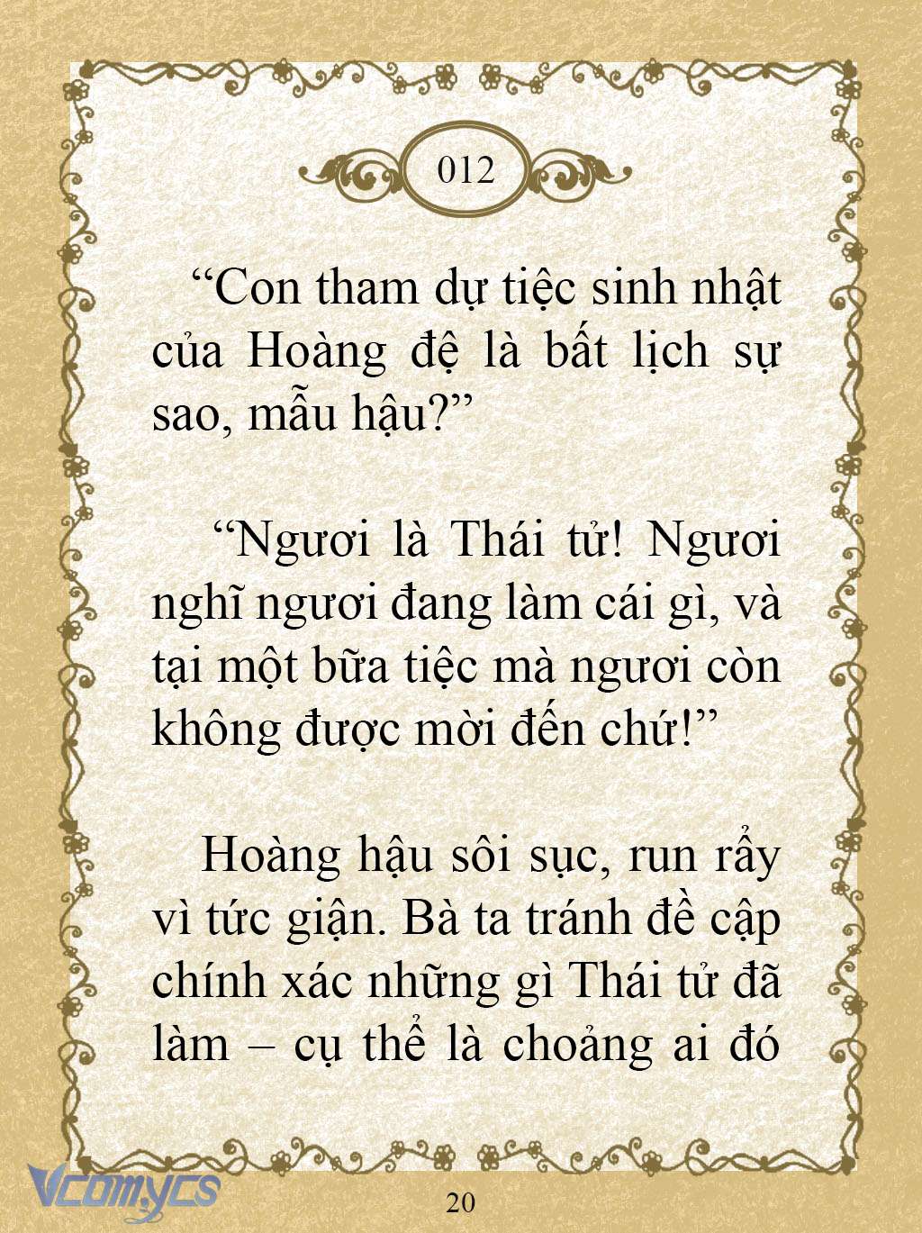 [Novel] Kẻ Phản Diện Được Định Phải Chết Chap 12 - Trang 2