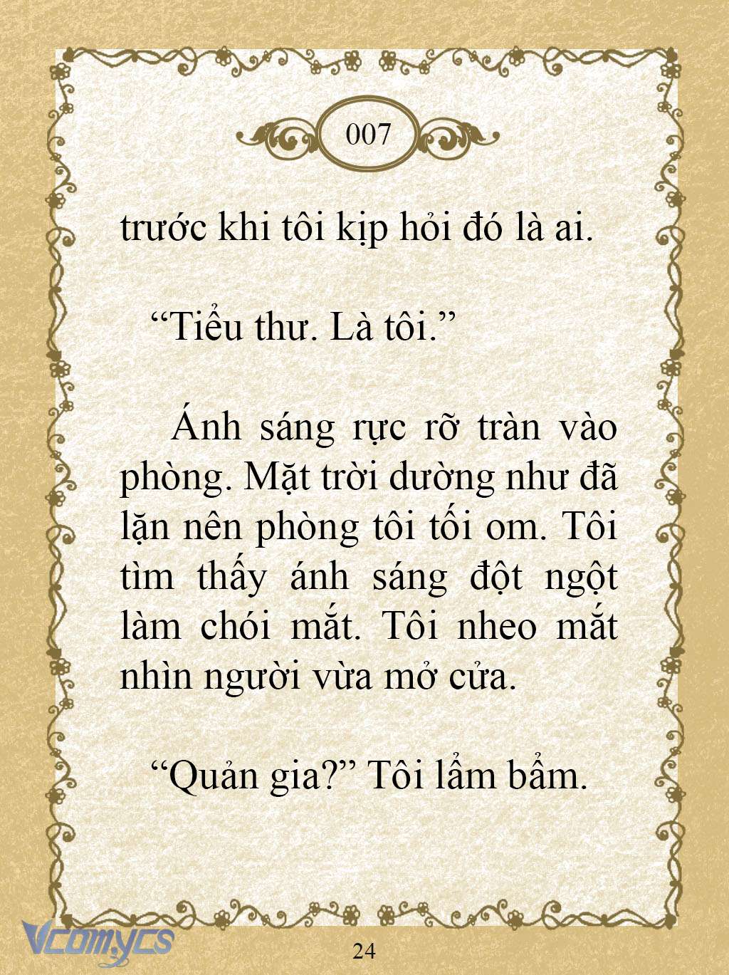 [Novel] Kẻ Phản Diện Được Định Phải Chết Chap 7 - Trang 2