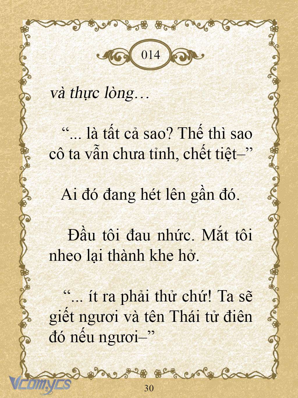 [Novel] Kẻ Phản Diện Được Định Phải Chết Chap 14 - Trang 2