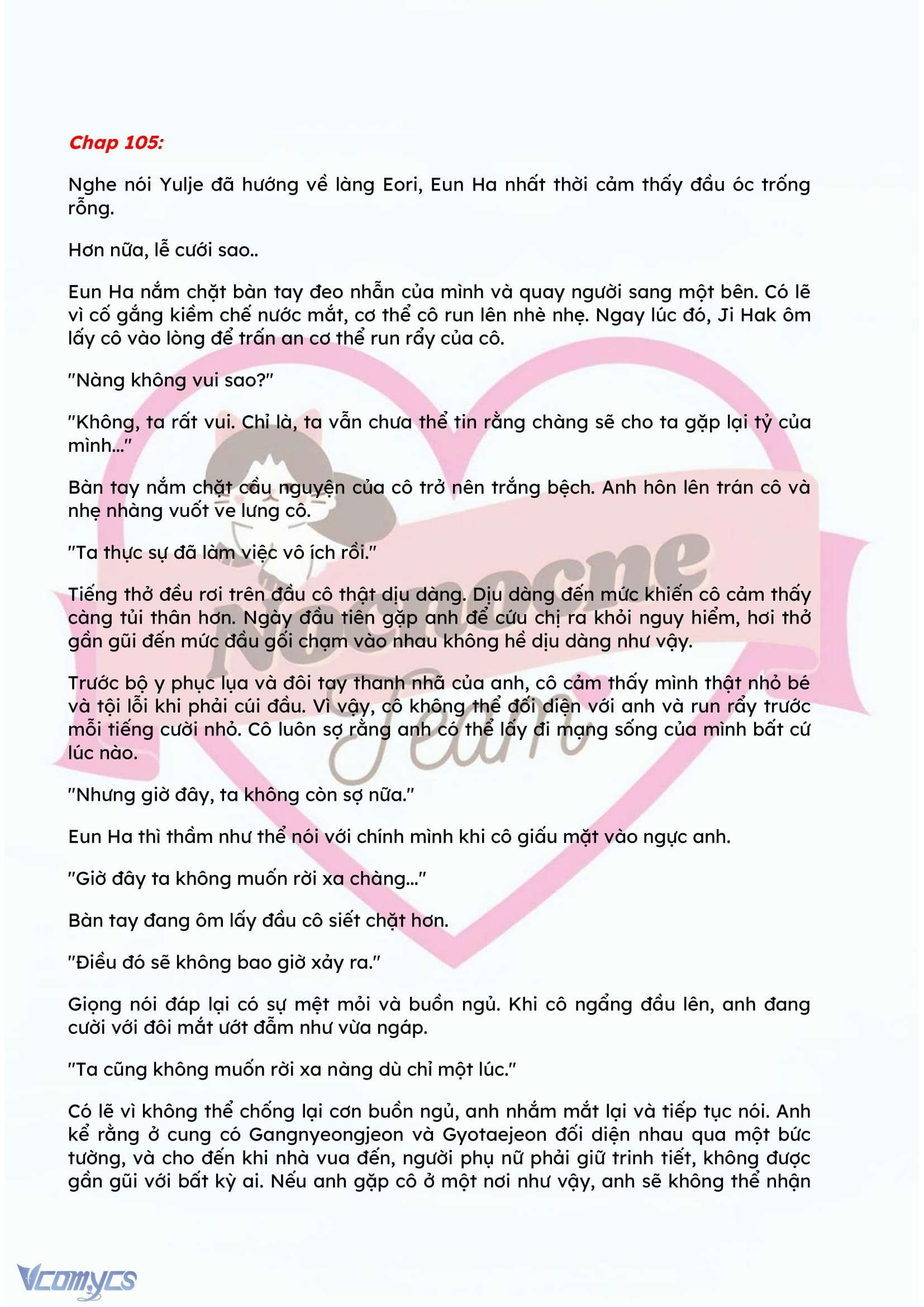 [FULL] [NOVEL] ĐÊM HỖN LOẠN Chap 105 - Next Chap 106