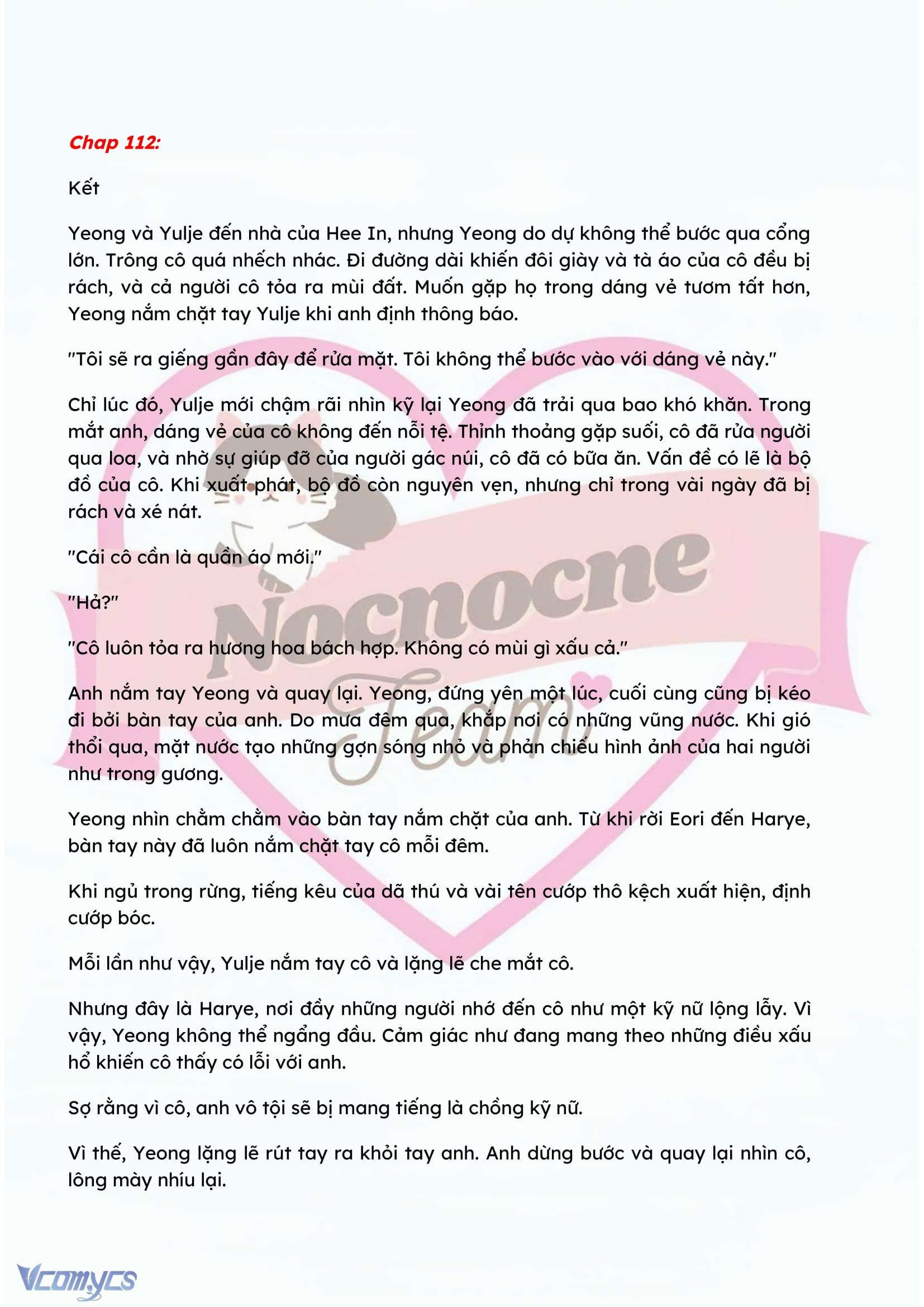 [FULL] [NOVEL] ĐÊM HỖN LOẠN Chap 112 - Next Chap 113