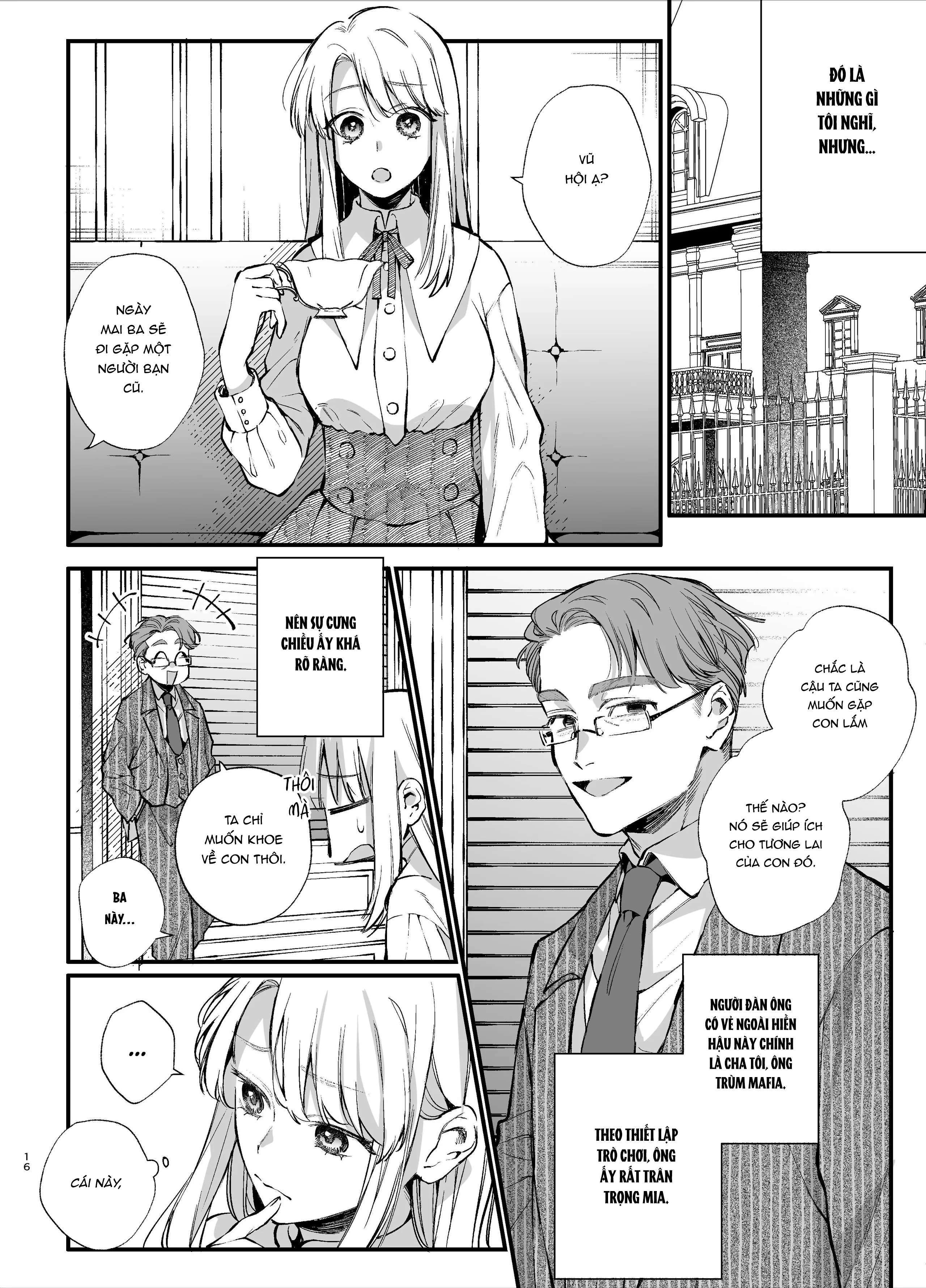 [18+] Trọng Sinh Thành Tiểu Thư Mafia Trong Trò Chơi Sinh Tử Chap 1 - Trang 2