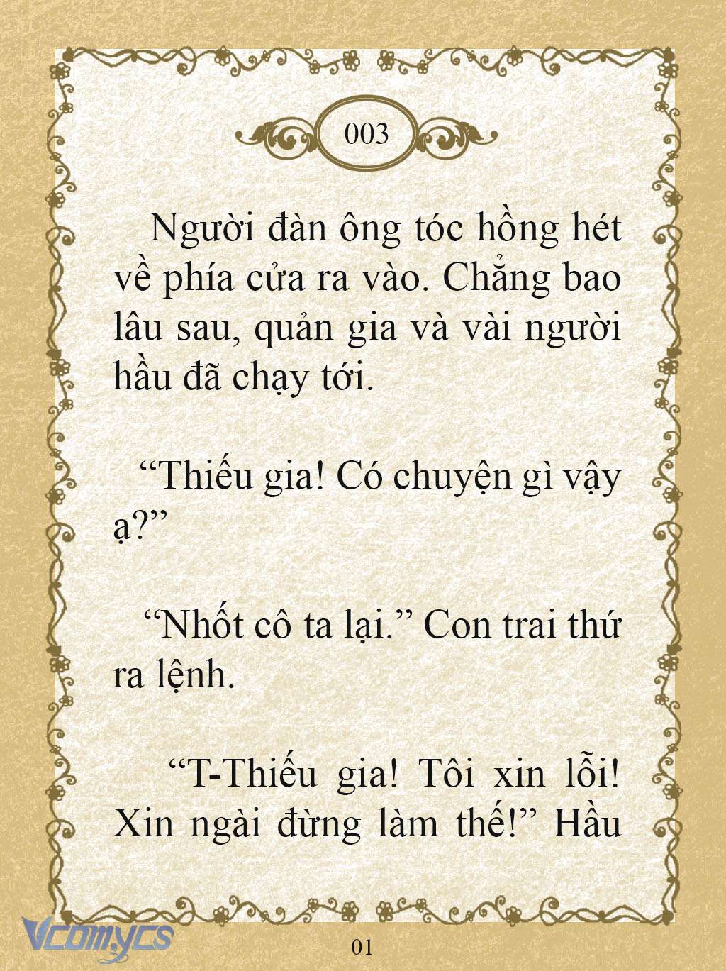 [Novel] Kẻ Phản Diện Được Định Phải Chết Chap 3 - Trang 2