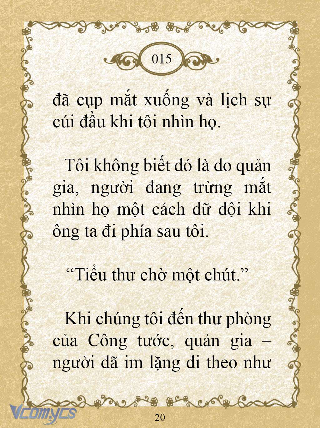 [Novel] Kẻ Phản Diện Được Định Phải Chết Chap 15 - Trang 2