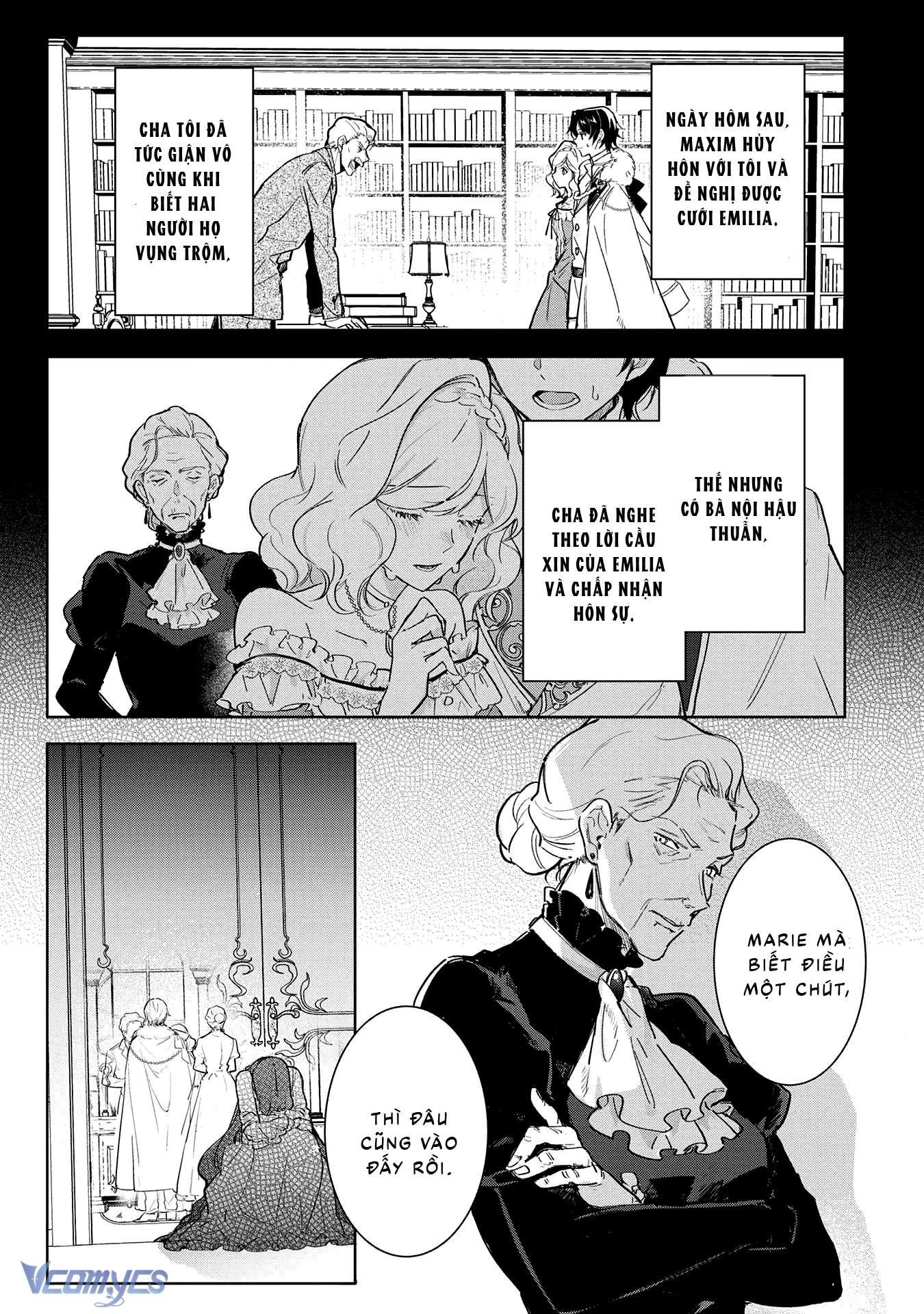 Nàng Tiểu Thư Bẽn Lẽn Bị Biến Thành Một Con Mèo Xấu Xí Nhưng Khi Bất Tỉnh Được Công Tước Sĩ Quan Mang Về Chap 1 - Trang 2