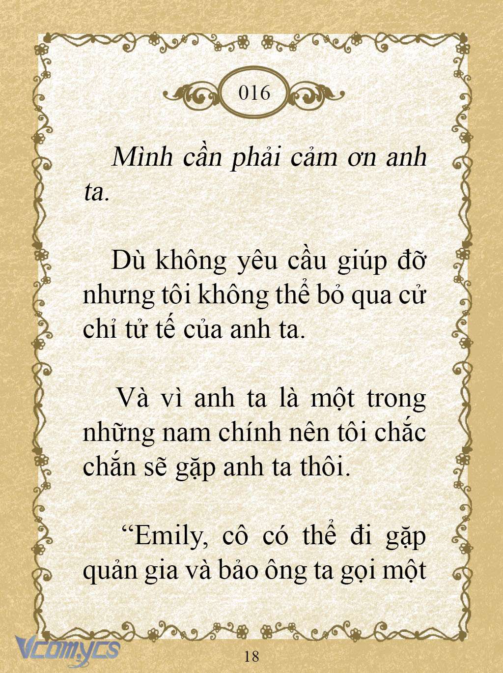 [Novel] Kẻ Phản Diện Được Định Phải Chết Chap 16 - Trang 2