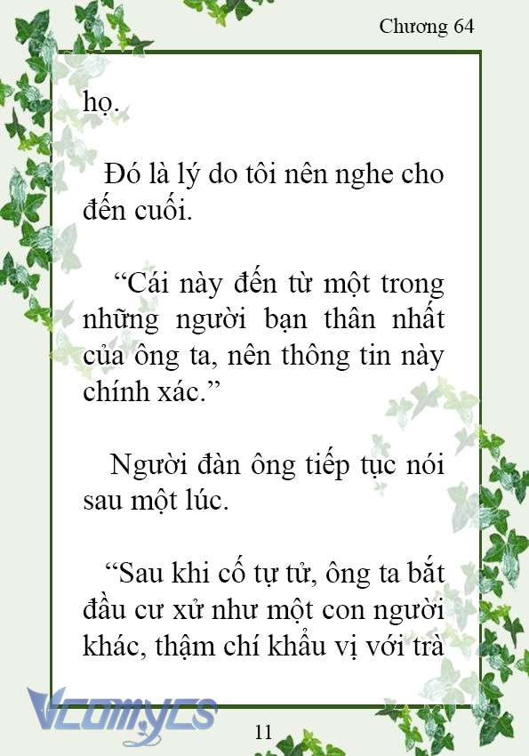 [Novel] Trở Thành Em Gái Của Nam Chính Tiểu Thuyết Đam Mỹ Chap 64 - Trang 2