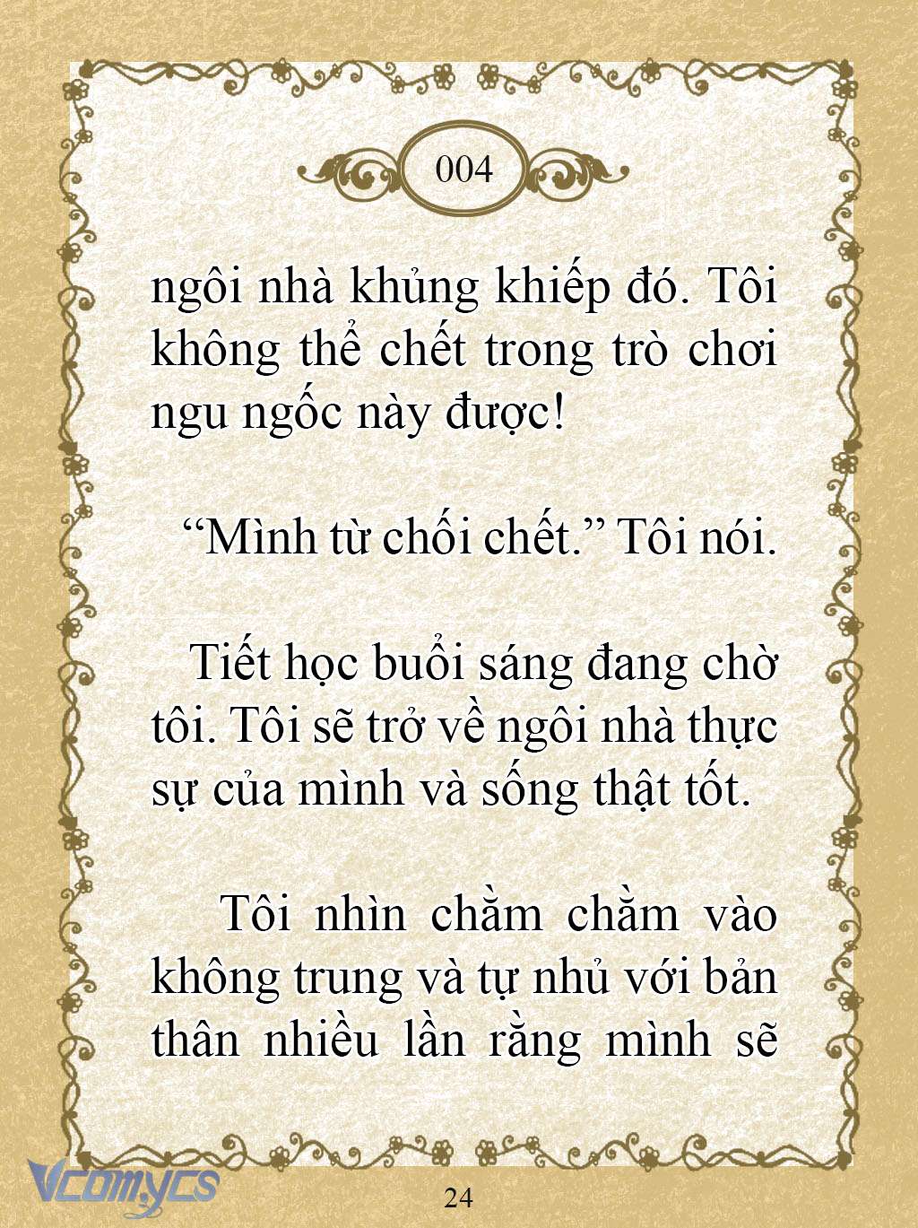 [Novel] Kẻ Phản Diện Được Định Phải Chết Chap 4 - Trang 2