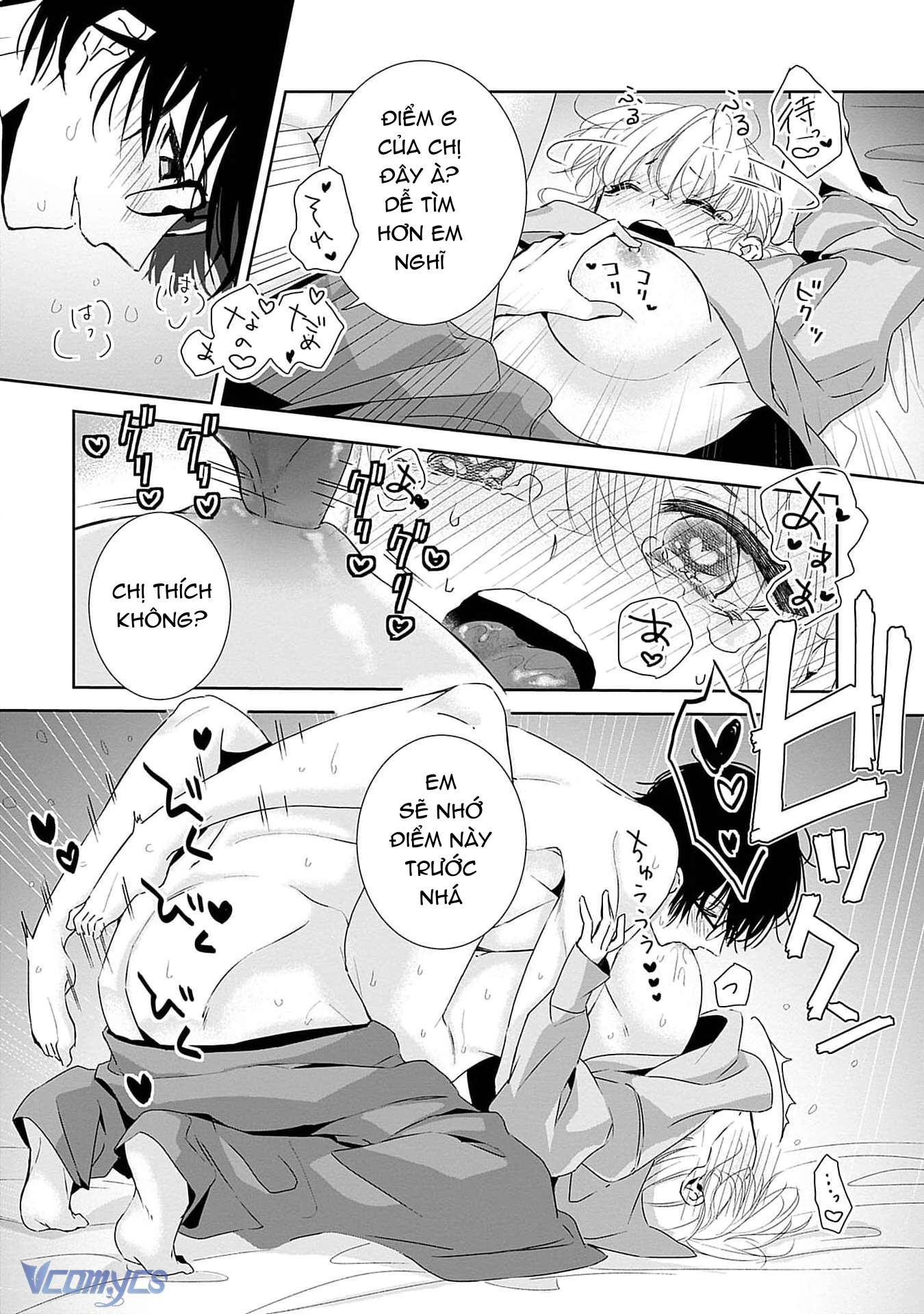 [18+]Bị Em Trai Nhà Bên Dụ Dỗ Rồi!!! Chap 7 - Trang 2