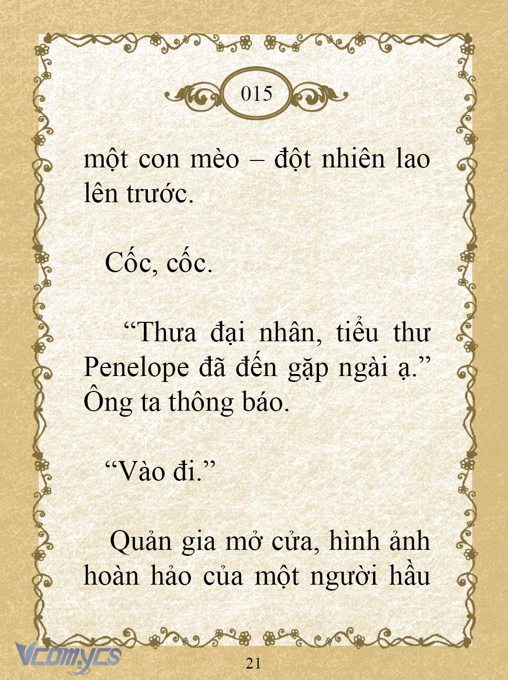 [Novel] Kẻ Phản Diện Được Định Phải Chết Chap 15 - Trang 2