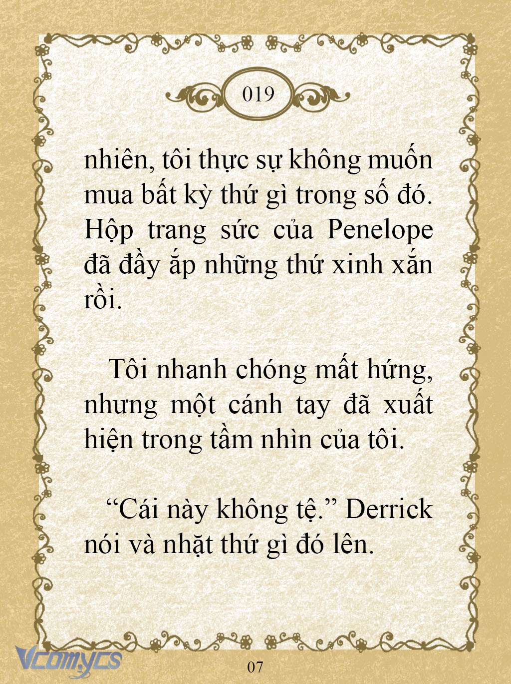 [Novel] Kẻ Phản Diện Được Định Phải Chết Chap 19 - Trang 2