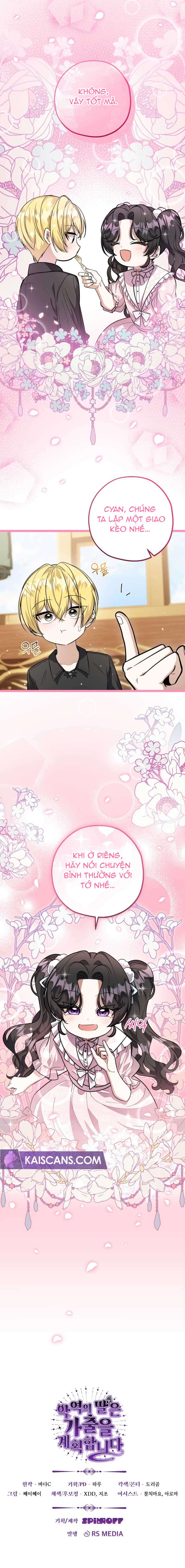 Con gái của kẻ phản diện lên kế hoạch chạy trốn Chap 21 - Trang 2