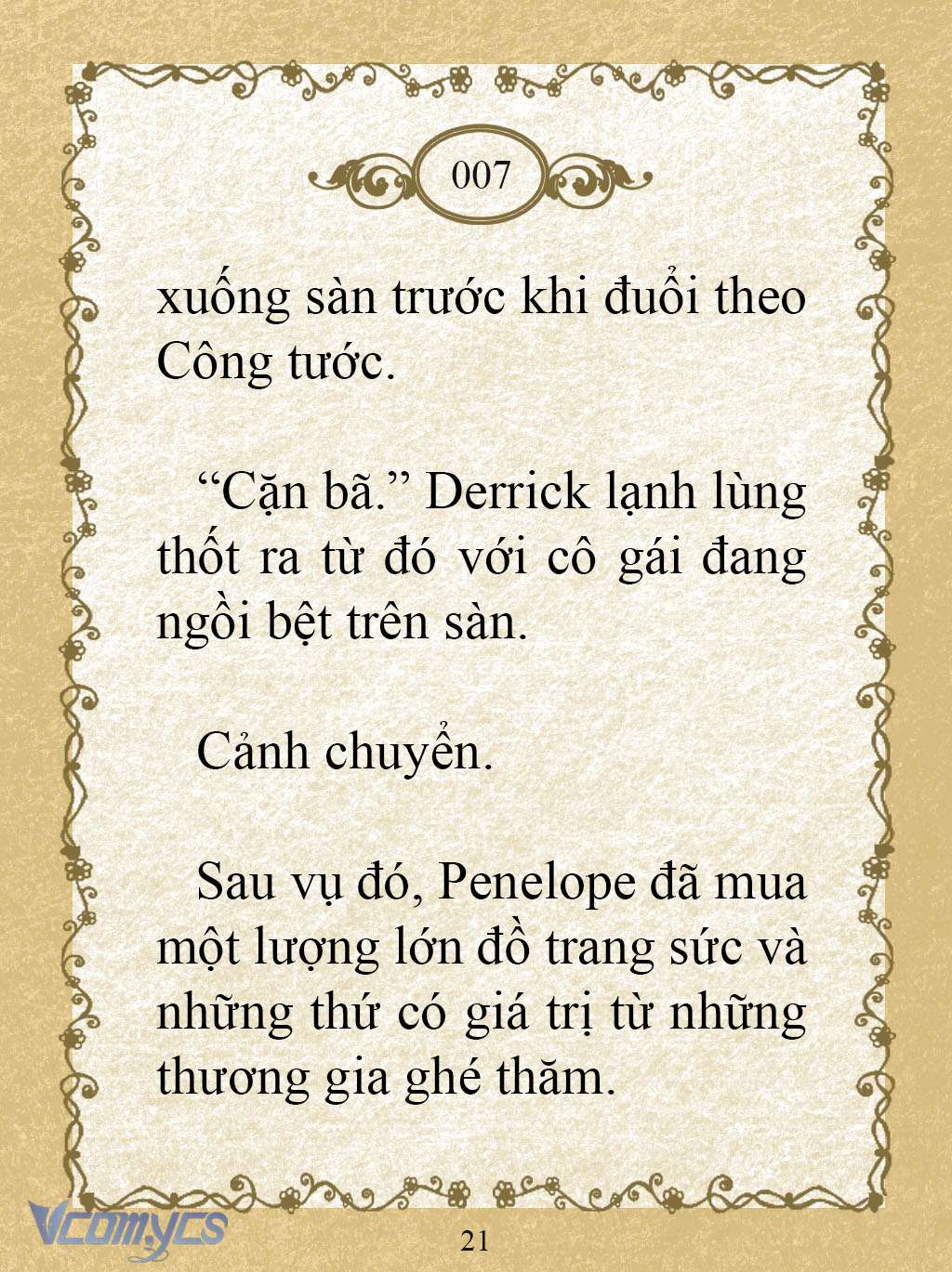 [Novel] Kẻ Phản Diện Được Định Phải Chết Chap 7 - Trang 2