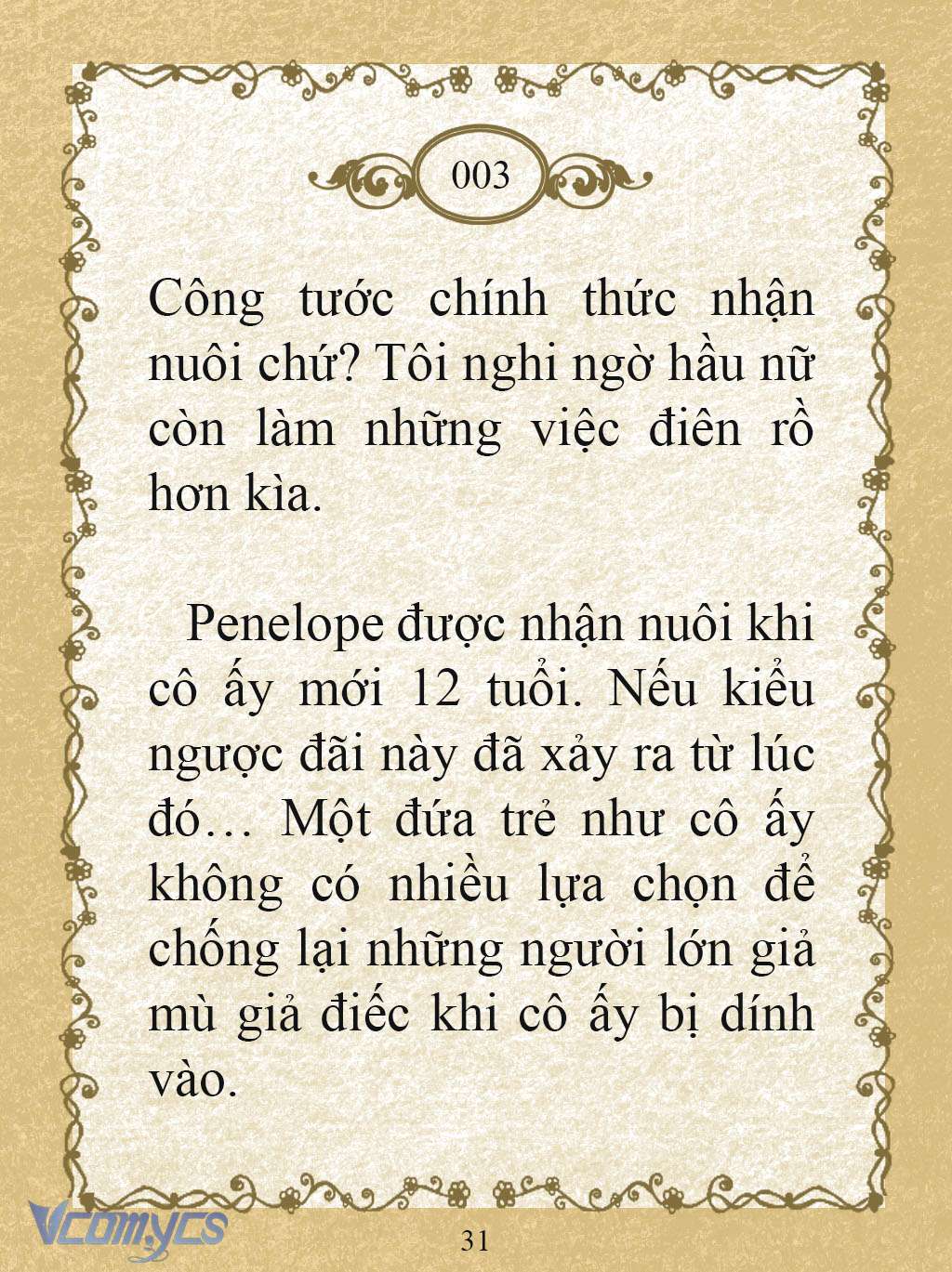 [Novel] Kẻ Phản Diện Được Định Phải Chết Chap 3 - Trang 2