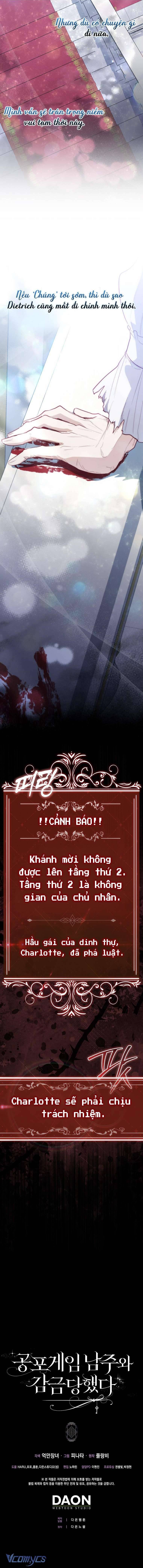 Bị Giam Cầm Với Nam Chính Trong Trò Chơi Kinh Dị Chapter 17 - Trang 4