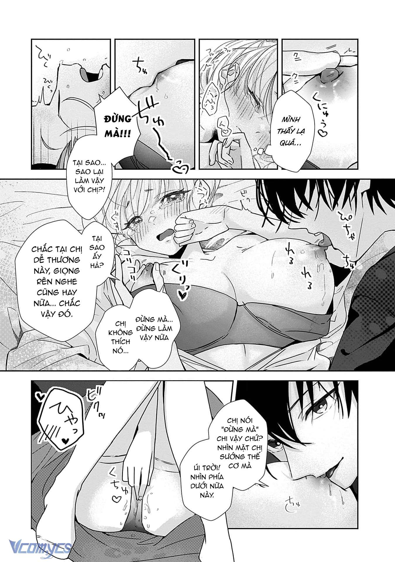 [18+]Bị Em Trai Nhà Bên Dụ Dỗ Rồi!!! Chap 2 - Trang 2