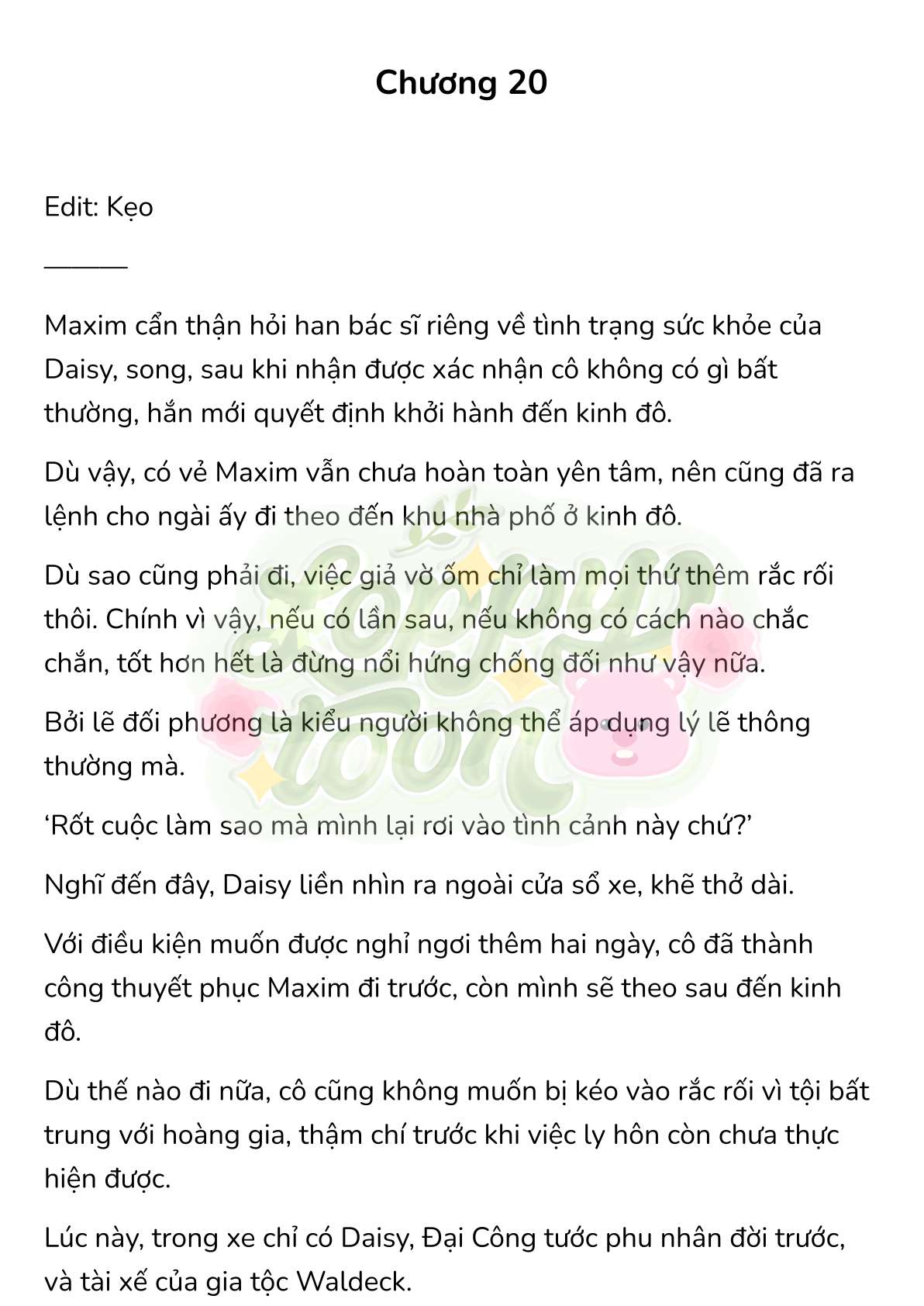 [Novel] Trận Chiến Ly Hôn! Chap 20 - Trang 2