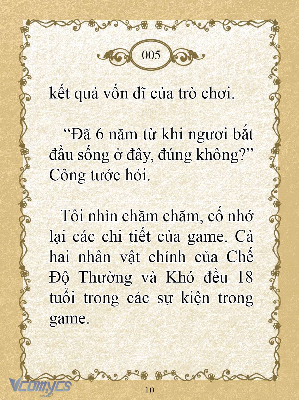 [Novel] Kẻ Phản Diện Được Định Phải Chết Chap 5 - Trang 2