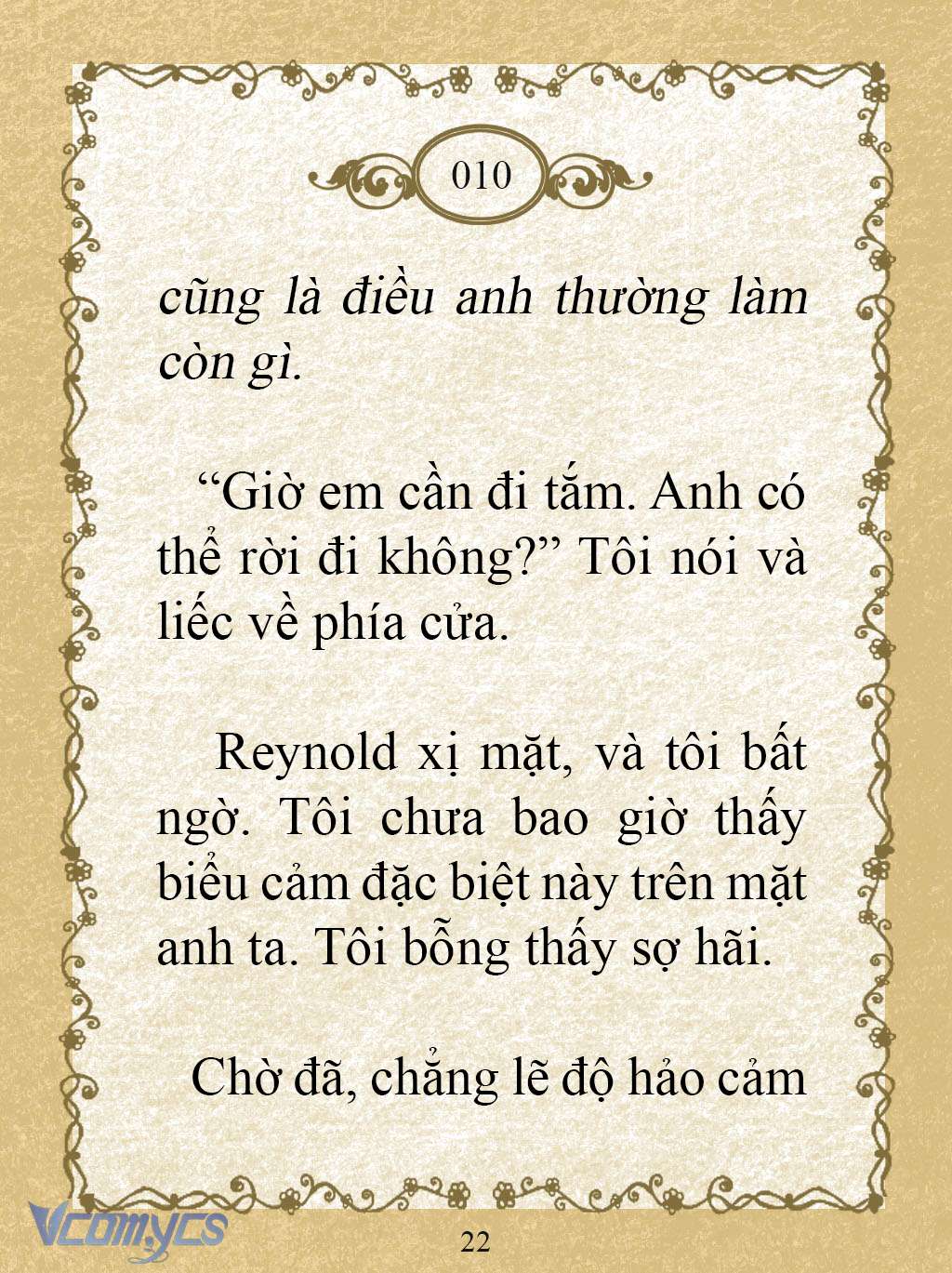 [Novel] Kẻ Phản Diện Được Định Phải Chết Chap 10 - Trang 2