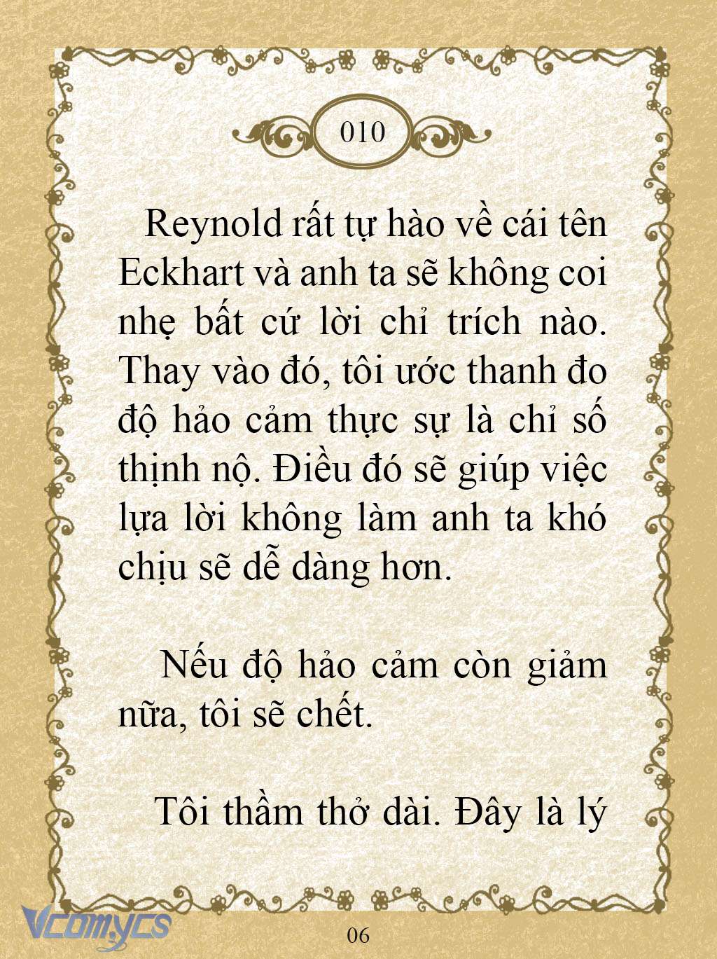 [Novel] Kẻ Phản Diện Được Định Phải Chết Chap 10 - Trang 2