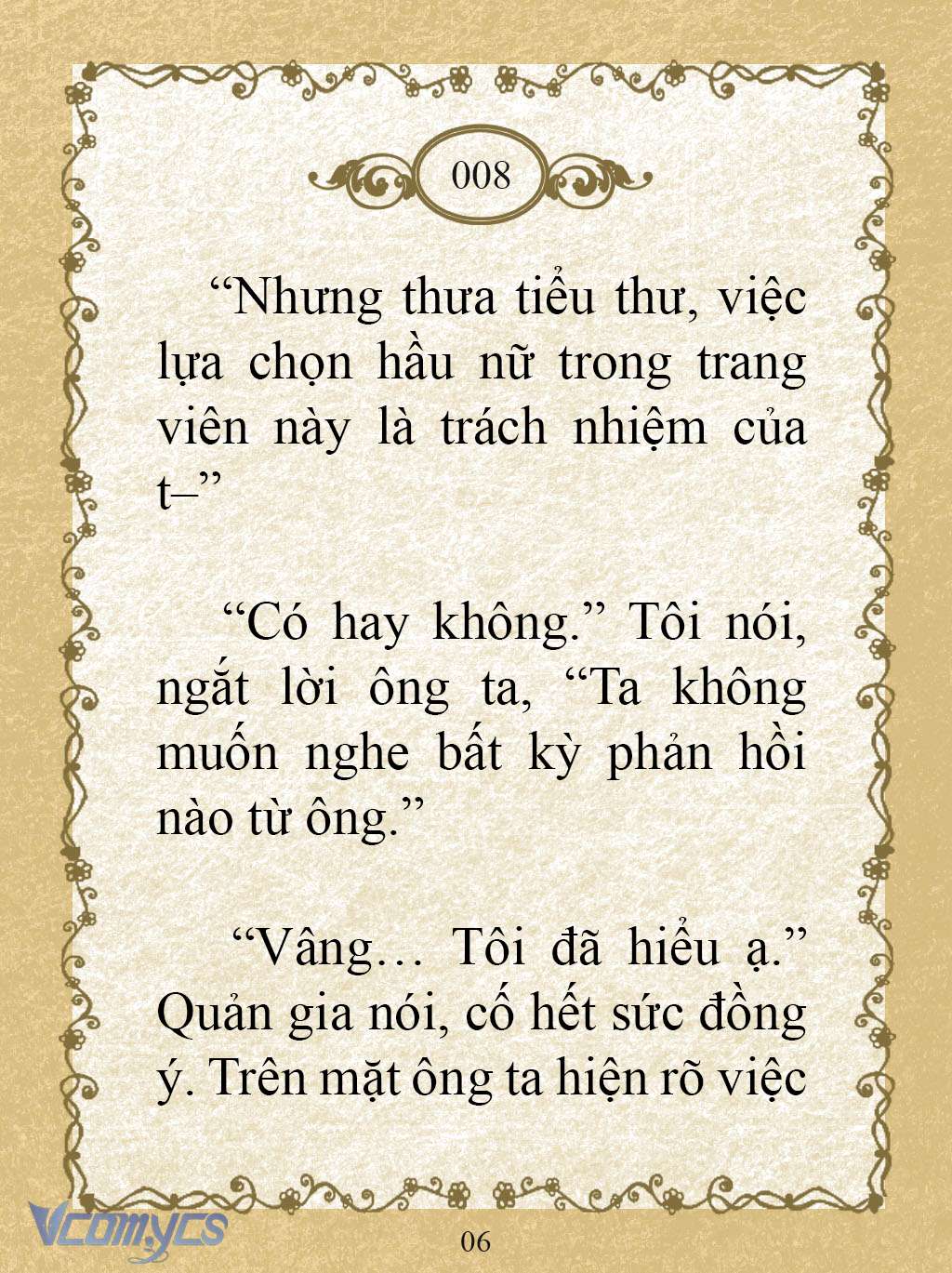 [Novel] Kẻ Phản Diện Được Định Phải Chết Chap 8 - Trang 2