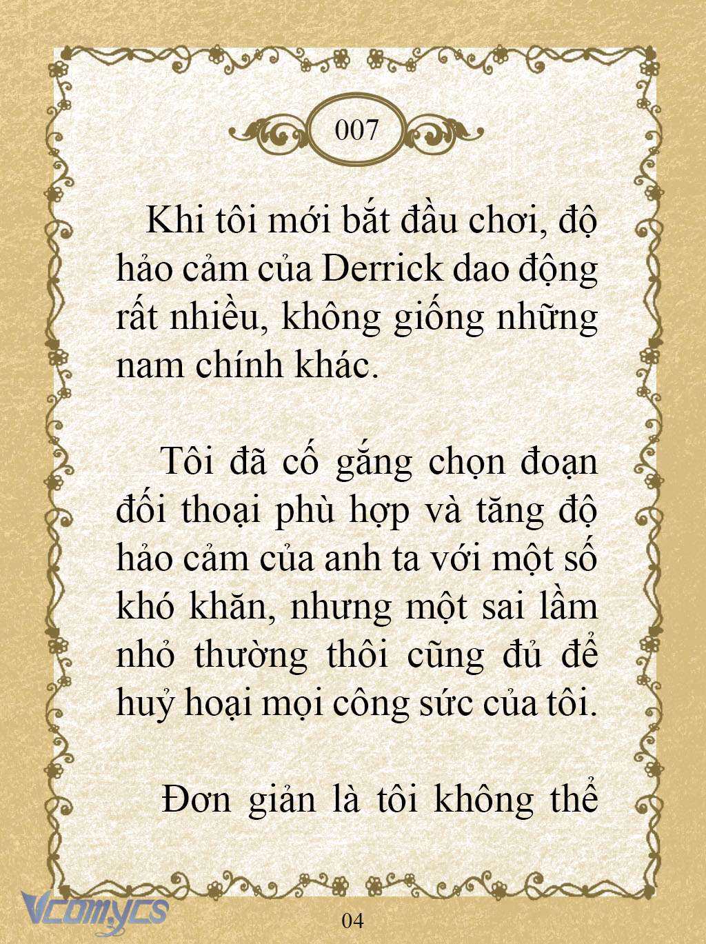 [Novel] Kẻ Phản Diện Được Định Phải Chết Chap 7 - Trang 2