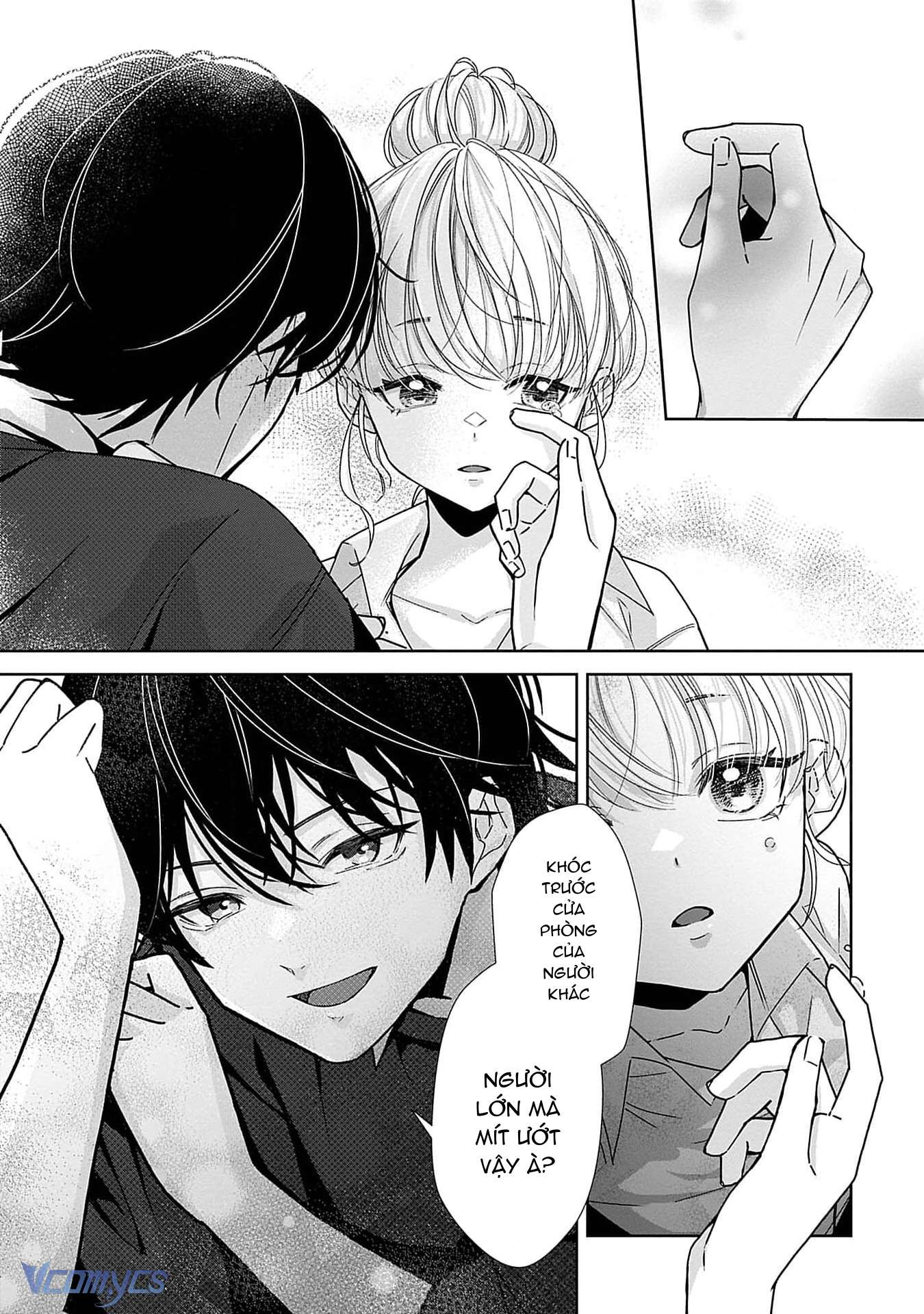 [18+]Bị Em Trai Nhà Bên Dụ Dỗ Rồi!!! Chap 1 - Trang 2