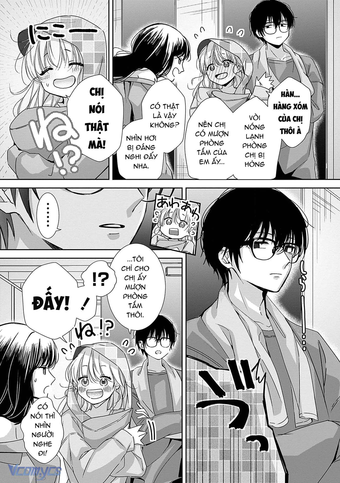 [18+]Bị Em Trai Nhà Bên Dụ Dỗ Rồi!!! Chap 5 - Trang 2